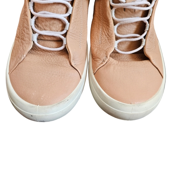 Ecco Kinhin Tan Leather Hightop Sneakers Size 40 (9-9.5) - Picture 5 of 12